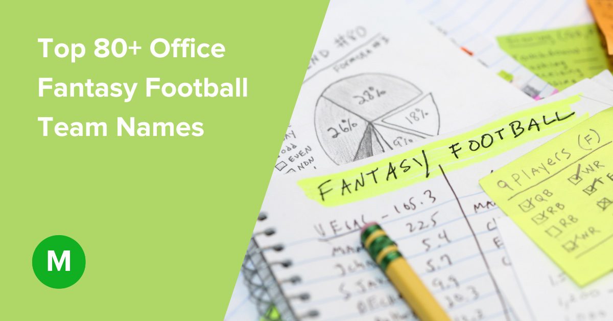 Top Office Fantasy Football Team Names