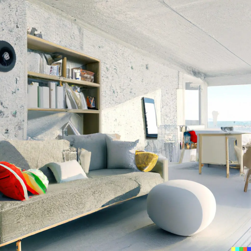 3d-render-google-home-in-living-room-digital-art